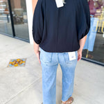 Braided Blouse-200 Fashion Blouses-ENTRO-July & June Women's Fashion Boutique Located in San Antonio, Texas