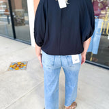 Braided Blouse-200 Fashion Blouses-ENTRO-July & June Women's Fashion Boutique Located in San Antonio, Texas