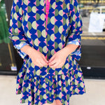 Mary Square - Abstract Fiona Mini Dress-510 Mini-MARY SQUARE-July & June Women's Fashion Boutique Located in San Antonio, Texas