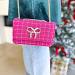 Roa Shoulder - Pink-130 Accessories-SHIRALEAH-July & June Women's Fashion Boutique Located in San Antonio, Texas