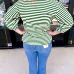 The Cammy Tee - Green-210 Casual Blouses-JODIFL-July & June Women's Fashion Boutique Located in San Antonio, Texas