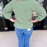 The Cammy Tee - Green-210 Casual Blouses-JODIFL-July & June Women's Fashion Boutique Located in San Antonio, Texas