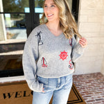 The Maine Sweater-230 Sweaters/Cardis-BAILEY ROSE-July & June Women's Fashion Boutique Located in San Antonio, Texas