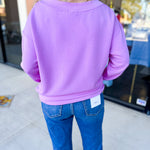 Mary Square - Hazel Long Sleeve - Orchid-210 Casual Blouses-MARY SQUARE-July & June Women's Fashion Boutique Located in San Antonio, Texas