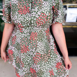 Mary Square - Rory Open Meadows Mini Dress-510 Mini-MARY SQUARE-July & June Women's Fashion Boutique Located in San Antonio, Texas