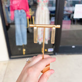 Natalie Wood - Strata Huggie Earrings - Gold-110 Jewelry & Hair-Natalie Wood-July & June Women's Fashion Boutique Located in San Antonio, Texas