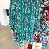 Mary Square - Natasha Ivy Green Mini Dress-510 Mini-MARY SQUARE-July & June Women's Fashion Boutique Located in San Antonio, Texas