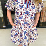 The Kalley Mini Dress - Ecru-510 Mini-ENTRO-July & June Women's Fashion Boutique Located in San Antonio, Texas