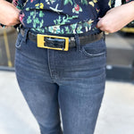 The Coco Belt - Black-130 ACCESSORIES-Most Wanted USA-July & June Women's Fashion Boutique Located in San Antonio, Texas