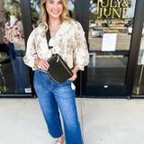 The Kirsten Blouse - Ivory-200 Fashion Blouses-ENTRO-July & June Women's Fashion Boutique Located in San Antonio, Texas
