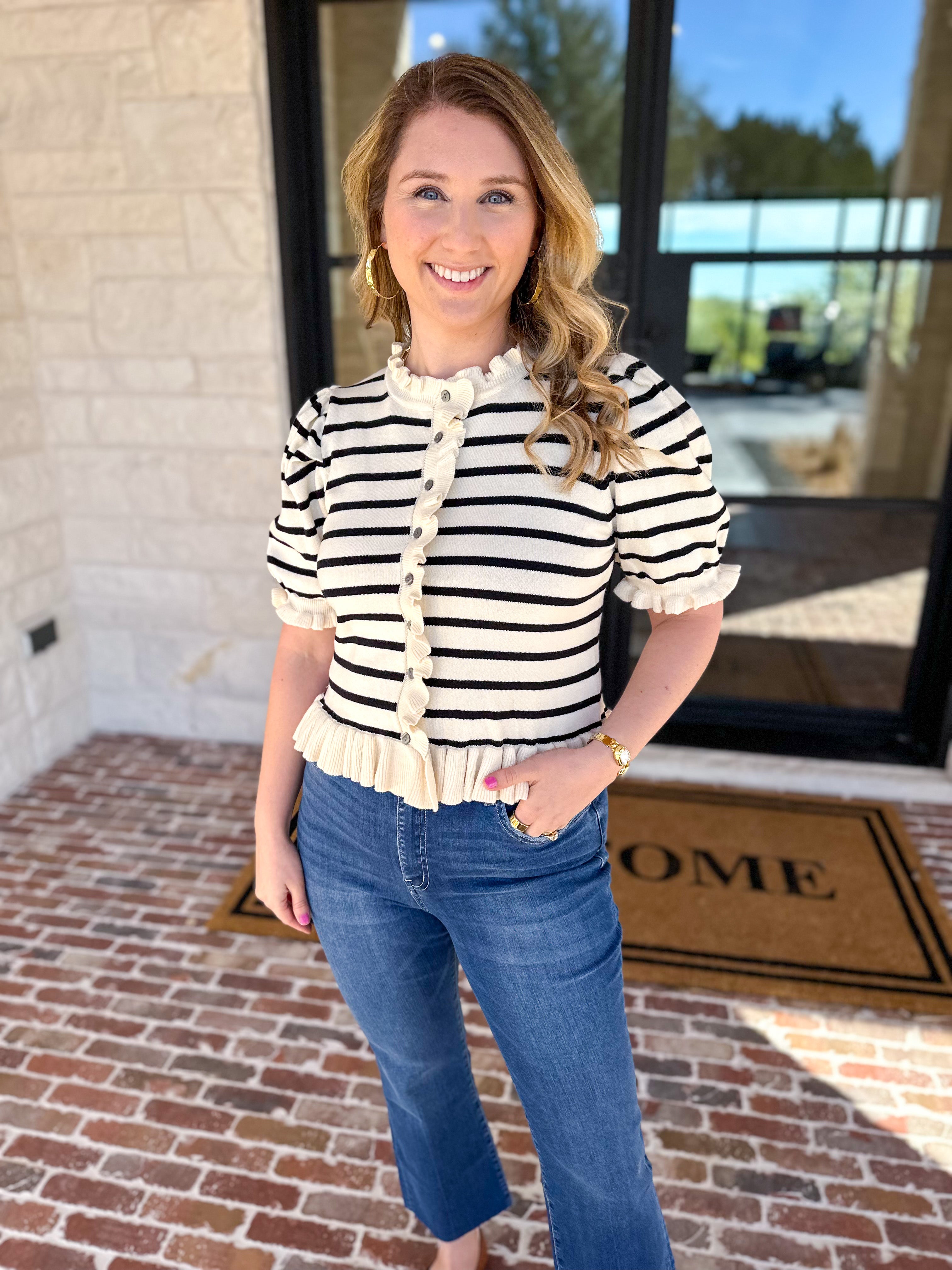 The Simply Sweet Cardigan - Cream-230 Sweaters/Cardis-ENTRO-July & June Women's Fashion Boutique Located in San Antonio, Texas