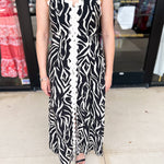 Urban RIc Rac Midi Dress-500 Midi-ENTRO-July & June Women's Fashion Boutique Located in San Antonio, Texas