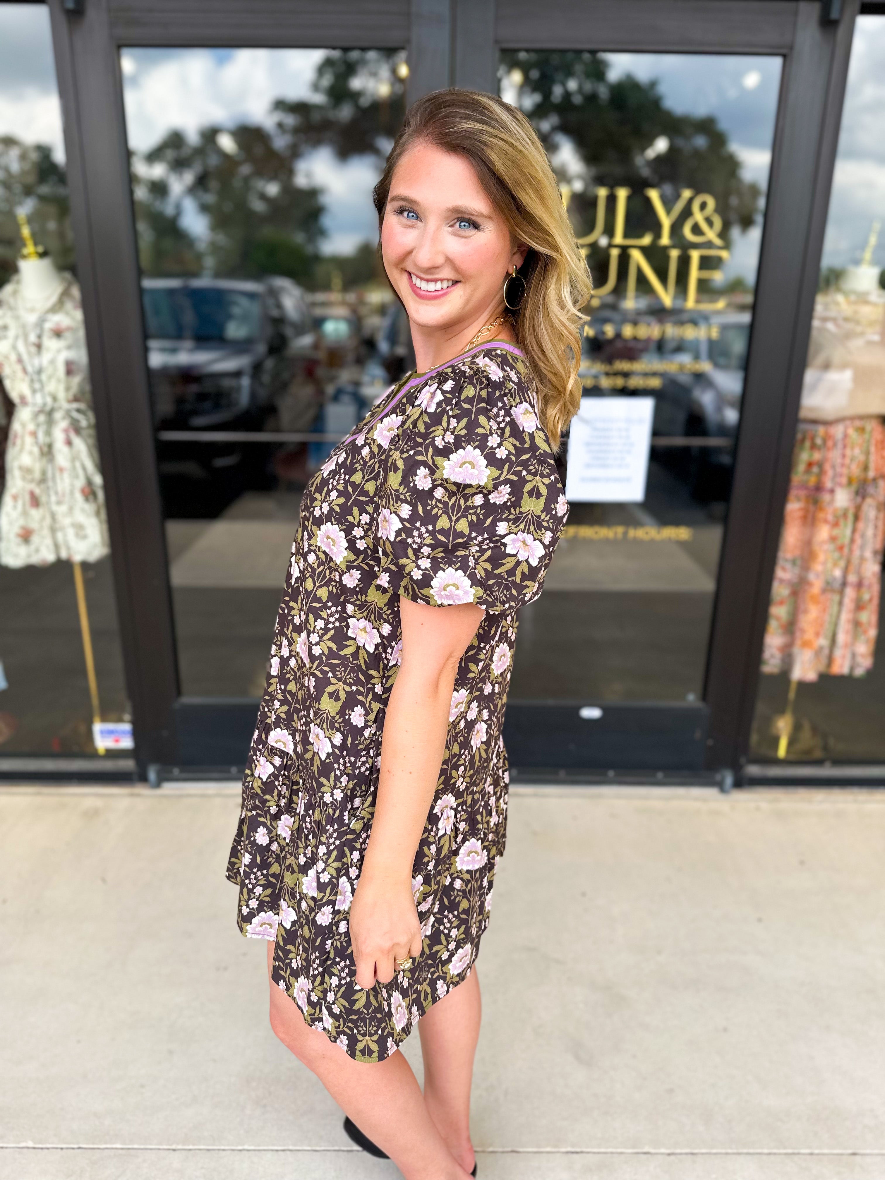 The Kalley Mini Dress - Black-510 Mini-ENTRO-July & June Women's Fashion Boutique Located in San Antonio, Texas