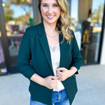 The Blair Blazer - Forrest-600 Outerwear-SKIES ARE BLUE-July & June Women's Fashion Boutique Located in San Antonio, Texas