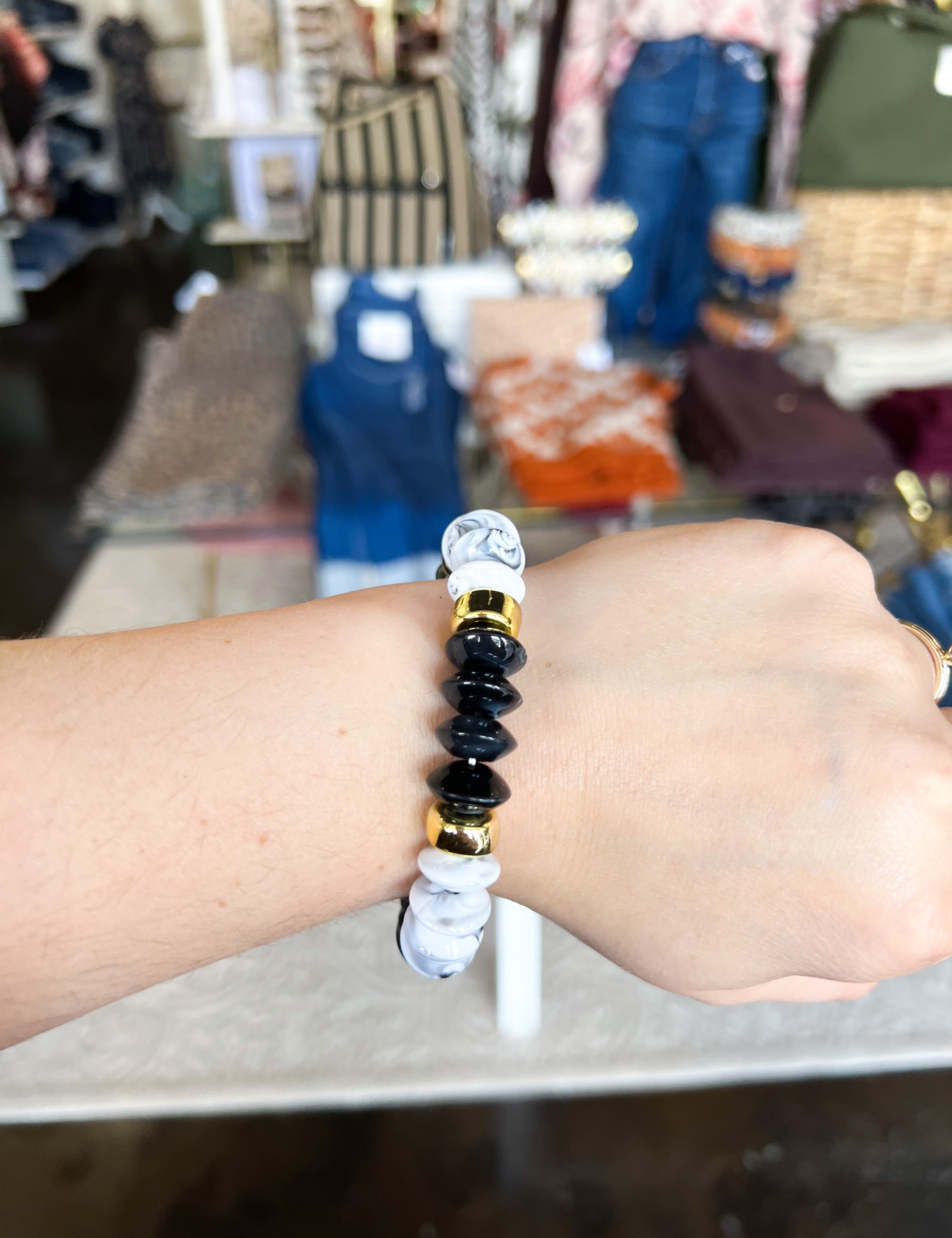 Treasure Jewels - The Way It Is Beaded Bracelet-110 Jewelry & Hair-Treasure Jewels-July & June Women's Fashion Boutique Located in San Antonio, Texas