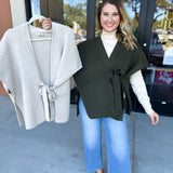 THML - Chic Knit Cardigan Wrap - Green-230 Sweaters/Cardis-THML-July & June Women's Fashion Boutique Located in San Antonio, Texas