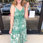 The Madrid Midi Dress-500 Midi-ENTRO-July & June Women's Fashion Boutique Located in San Antonio, Texas