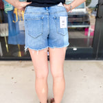 Vervet - High Rise Relaxed Denim Shorts-410 Shorts/Skirts-VEVERT BY FLYING MONKEY-July & June Women's Fashion Boutique Located in San Antonio, Texas