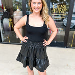 Classic Black Bodysuit-200 Fashion Blouses-ALLIE ROSE-July & June Women's Fashion Boutique Located in San Antonio, Texas