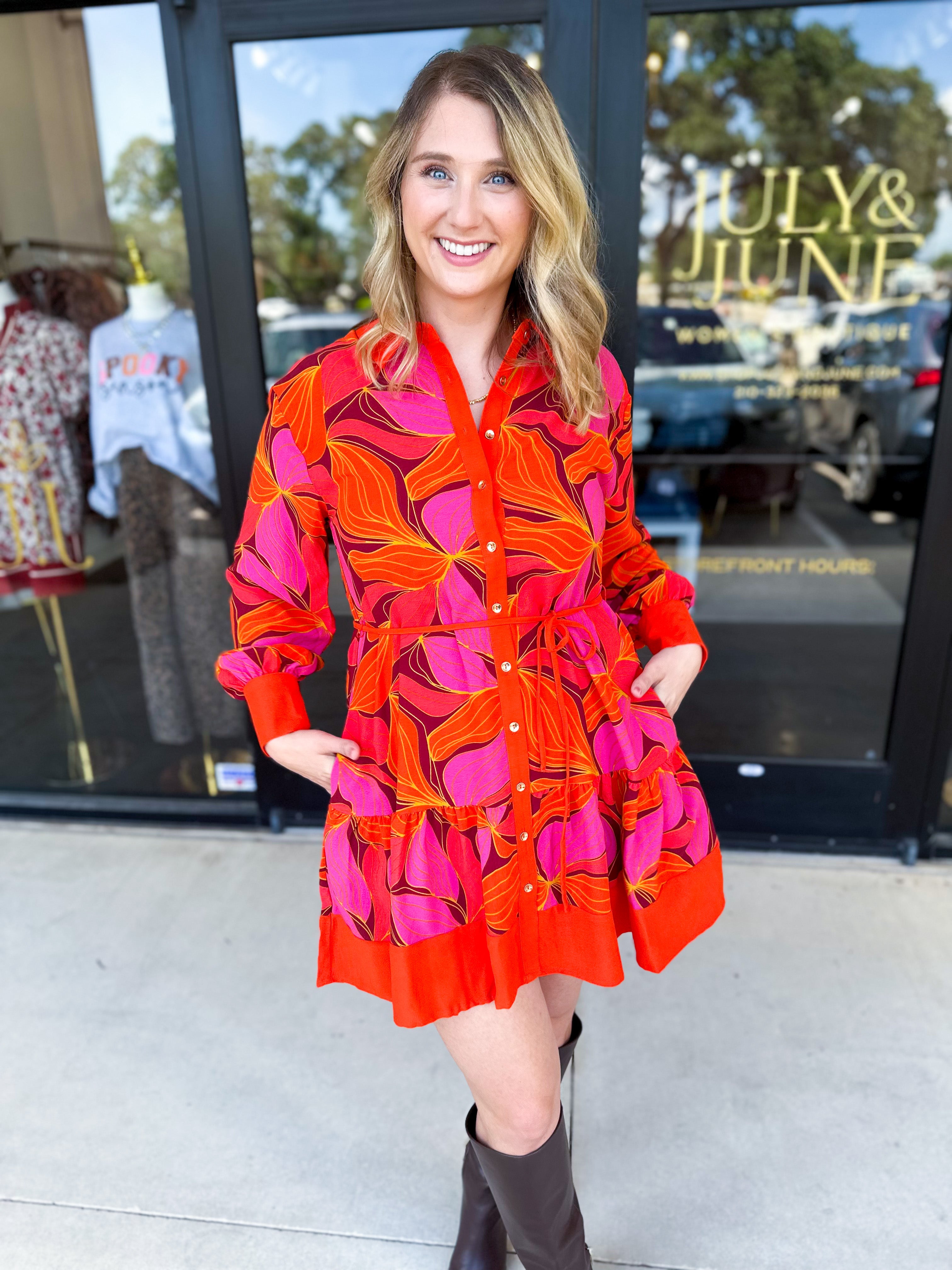 Mary Square - Maya Mini Dress-510 Mini-MARY SQUARE-July & June Women's Fashion Boutique Located in San Antonio, Texas