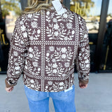 The Wrenlee Puff Jacket - Chocolate Brown-600 Outerwear-POLOGRAM-July & June Women's Fashion Boutique Located in San Antonio, Texas