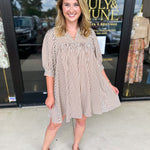 The Laurel Mini Dress-510 Mini-ENTRO-July & June Women's Fashion Boutique Located in San Antonio, Texas