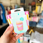 SWIG - Sherbet Stripe Iced Cup Coolie - Small-140 Gifts + Home-SWIG-July & June Women's Fashion Boutique Located in San Antonio, Texas