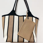 The Robbie Tote Bag - Camel-130 ACCESSORIES-SHIRALEAH-July & June Women's Fashion Boutique Located in San Antonio, Texas