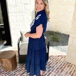 THML- The Sutton Midi Dress-500 Midi-THML-July & June Women's Fashion Boutique Located in San Antonio, Texas