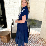 THML- The Sutton Midi Dress-500 Midi-THML-July & June Women's Fashion Boutique Located in San Antonio, Texas