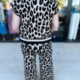 Luxurious Cheetah Knit Pant Set-300 Athleisure/Lounge-ENTRO-July & June Women's Fashion Boutique Located in San Antonio, Texas
