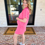 Weekend Traveler Skort Set - Pink-300 Athleisure/Lounge-RAE MODE-July & June Women's Fashion Boutique Located in San Antonio, Texas