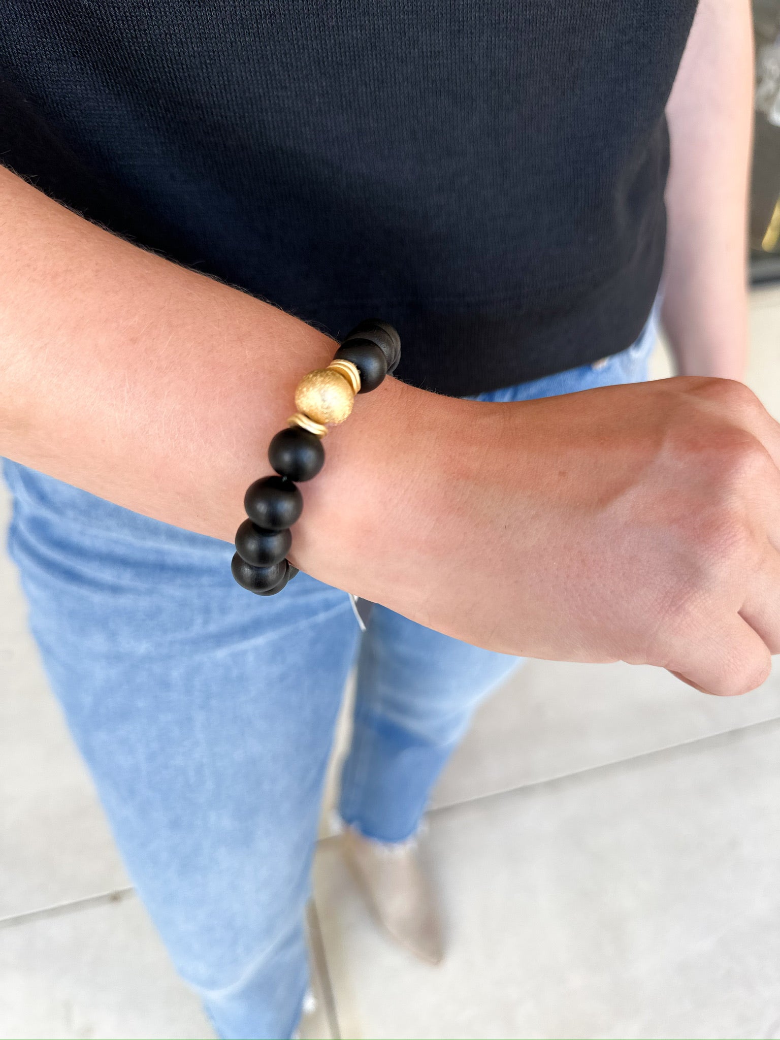 Michelle McDowell - Ryden Bracelet - Black-110 Jewelry & Hair-Michelle McDowell-July & June Women's Fashion Boutique Located in San Antonio, Texas