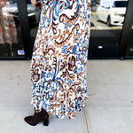 The Savannah Midi Skirt-410 Shorts/Skirts-SKIES ARE BLUE-July & June Women's Fashion Boutique Located in San Antonio, Texas