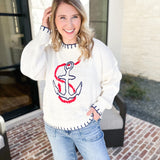 Let's Set Sail Sweater-230 Sweaters/Cardis-BAILEY ROSE-July & June Women's Fashion Boutique Located in San Antonio, Texas