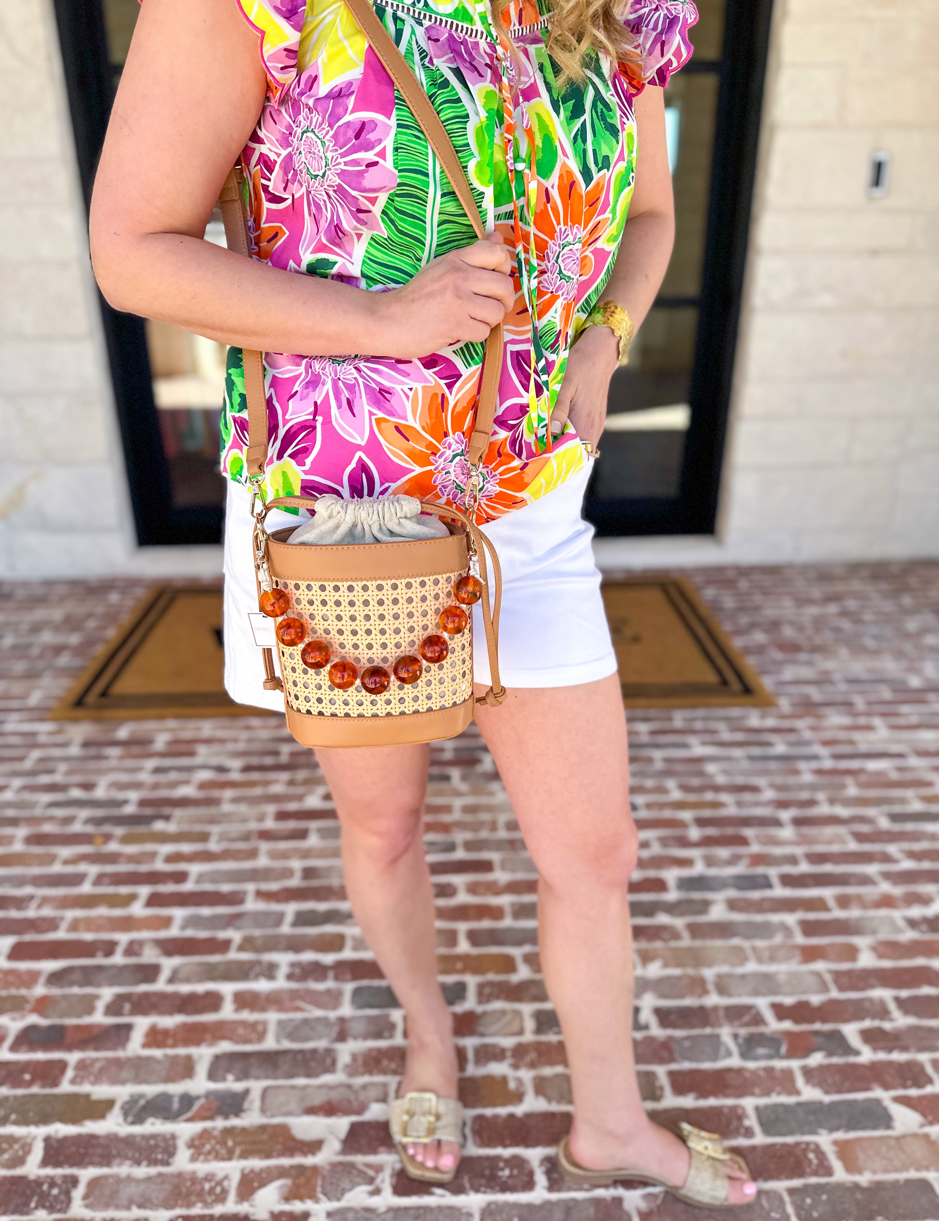 The Lyra Bucket Bag - Tan-130 ACCESSORIES-SHIRALEAH-July & June Women's Fashion Boutique Located in San Antonio, Texas