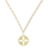 Natalie Wood - Sea Breeze Pendant Necklace in Gold-110 Jewelry & Hair-Natalie Wood-July & June Women's Fashion Boutique Located in San Antonio, Texas