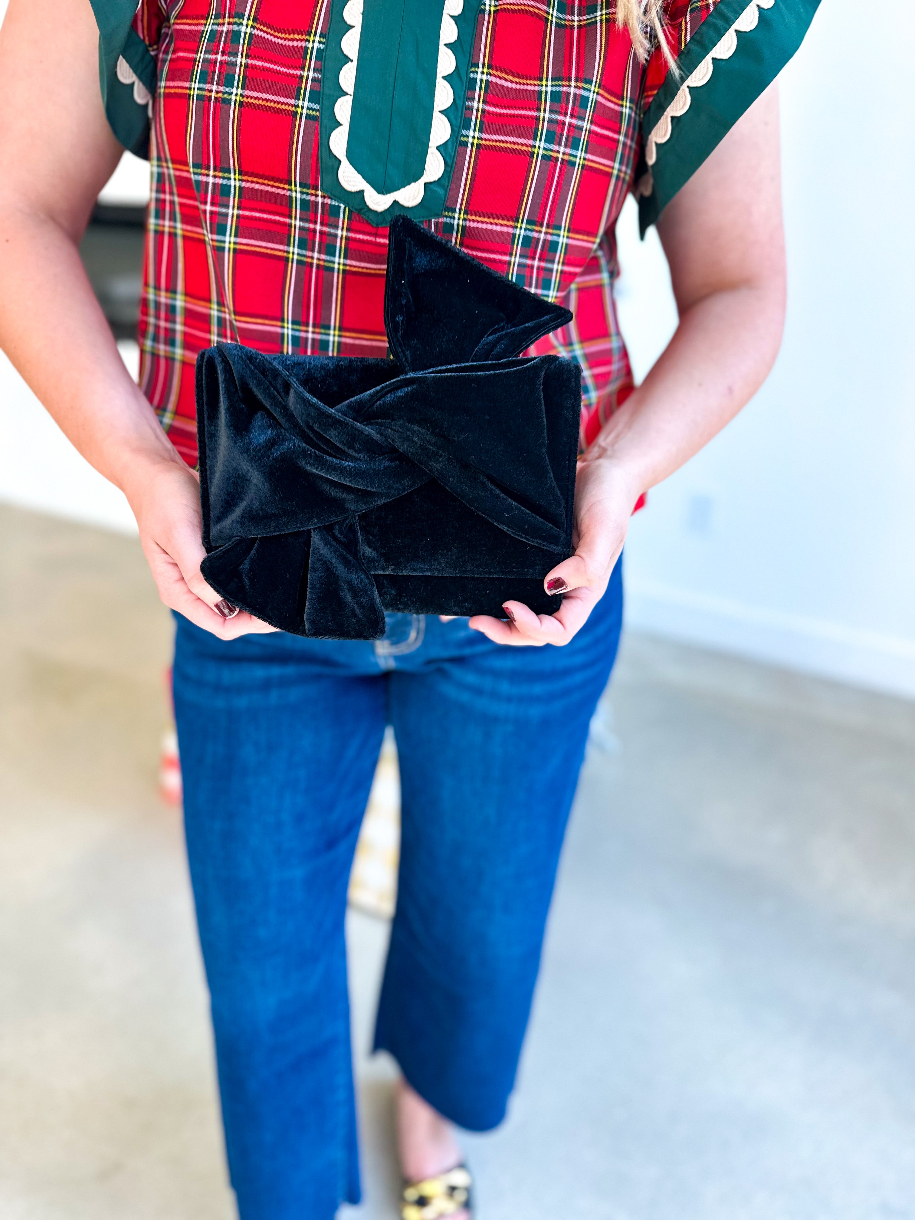 Cora Clutch - Black-130 Accessories-SHIRALEAH-July & June Women's Fashion Boutique Located in San Antonio, Texas