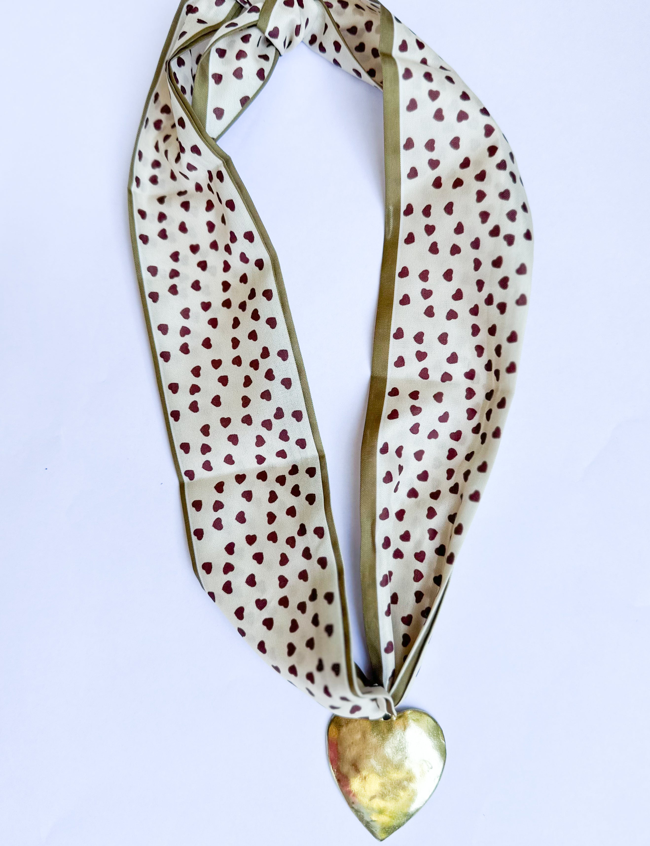 Scarf Necklace - The Heart Lover-110 Jewelry & Hair-HART DESIGNS-July & June Women's Fashion Boutique Located in San Antonio, Texas