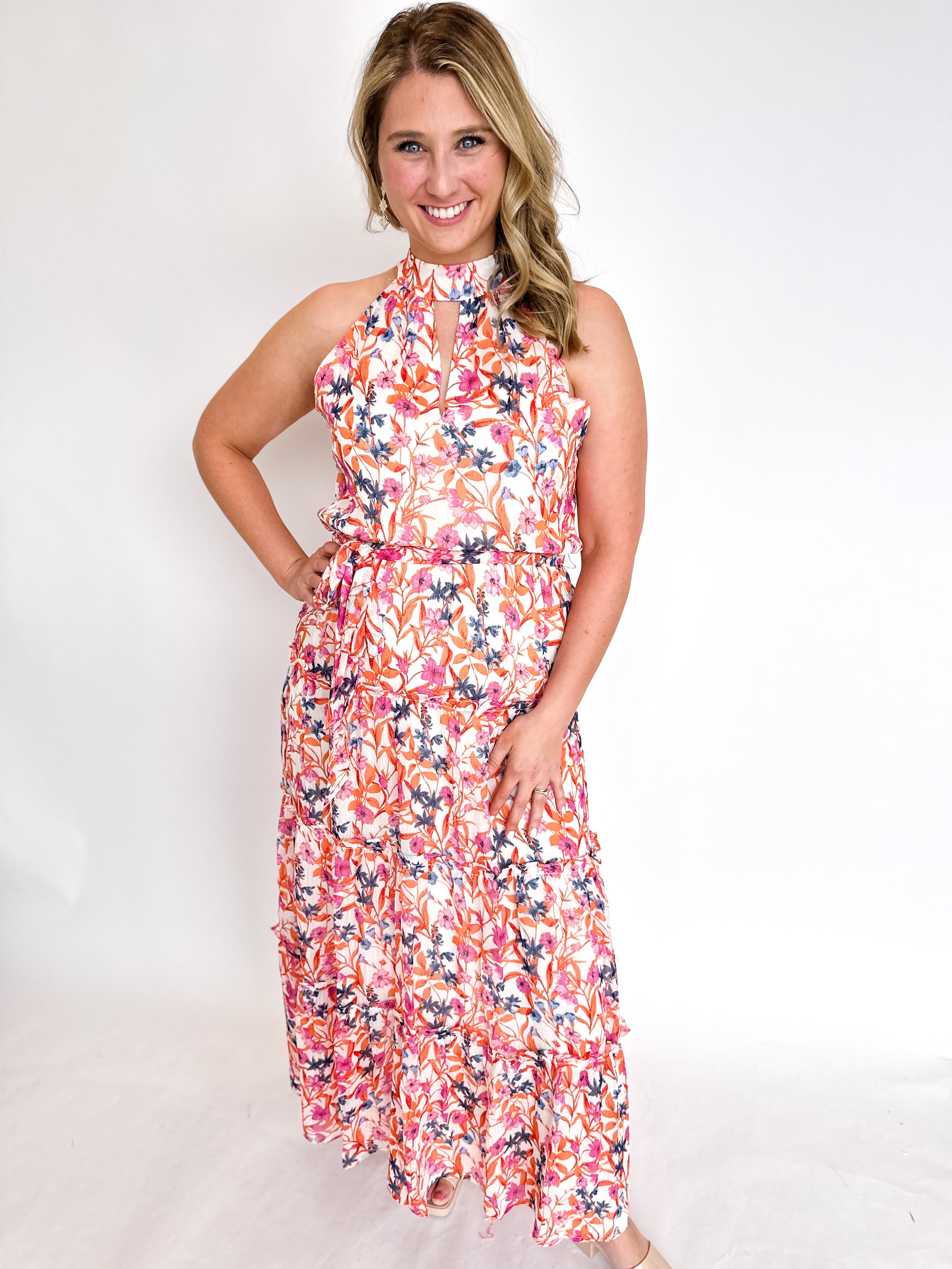 Floral Paradies Maxi Dress-500 Midi-FATE-July & June Women's Fashion Boutique Located in San Antonio, Texas