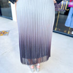 Ombre Midi Skirt-410 Shorts/Skirts-FATE-July & June Women's Fashion Boutique Located in San Antonio, Texas