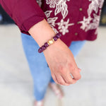 Michelle McDowell - Ryden Bracelet - Maroon-110 Jewelry & Hair-Michelle McDowell-July & June Women's Fashion Boutique Located in San Antonio, Texas
