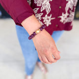 Michelle McDowell - Ryden Bracelet - Maroon-110 Jewelry & Hair-Michelle McDowell-July & June Women's Fashion Boutique Located in San Antonio, Texas