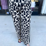 Luxurious Cheetah Knit Pant Set-300 Athleisure/Lounge-ENTRO-July & June Women's Fashion Boutique Located in San Antonio, Texas