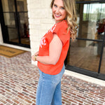 THML - Bold Pink Crush Knit Top-230 Sweaters/Cardis-THML-July & June Women's Fashion Boutique Located in San Antonio, Texas