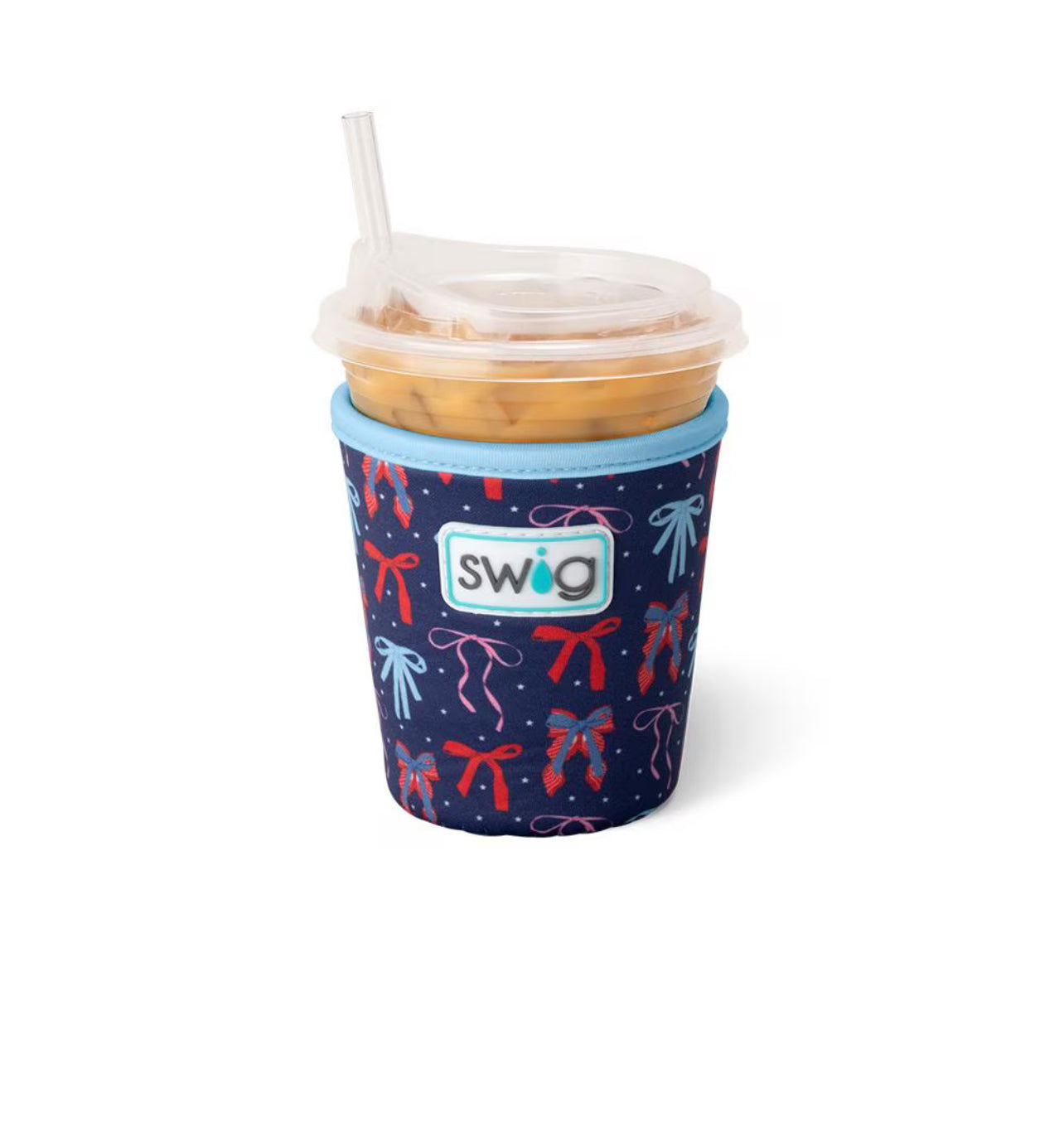 SWIG - Miss Independence Iced Cup Coolie - Small-140 Gifts + Home-SWIG-July & June Women's Fashion Boutique Located in San Antonio, Texas