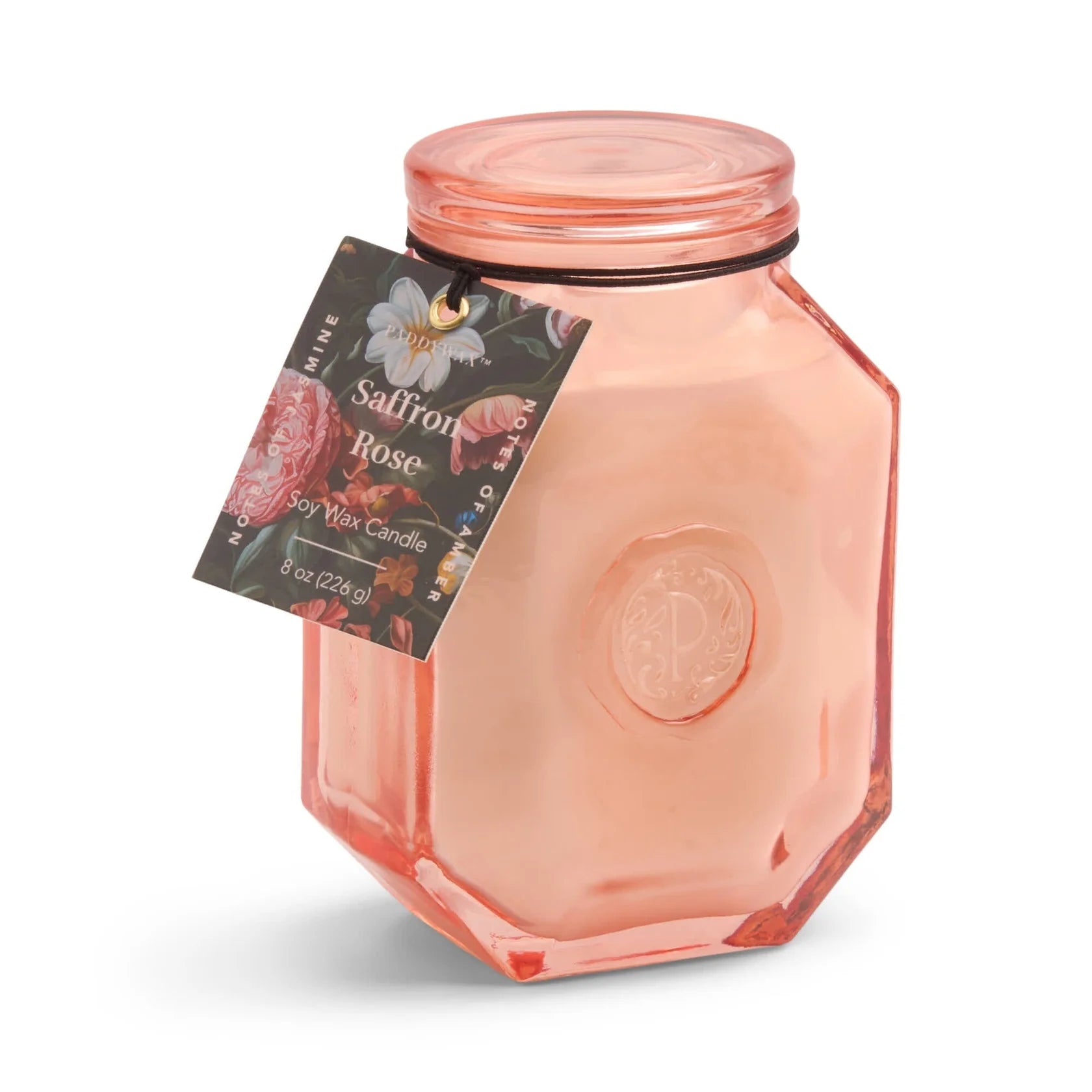 Paddywax - Botanica Candle Saffron Rose - 8 oz-120 Apothecary-Paddywax-July & June Women's Fashion Boutique Located in San Antonio, Texas