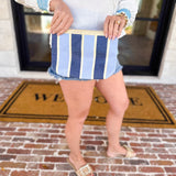 Capri Zip Pouch - Navy-140 Gifts + Home-SHIRALEAH-July & June Women's Fashion Boutique Located in San Antonio, Texas