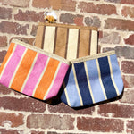 Capri Zip Pouch - Navy-140 Gifts + Home-SHIRALEAH-July & June Women's Fashion Boutique Located in San Antonio, Texas