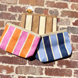 Capri Zip Pouch - Tan-140 Gifts + Home-SHIRALEAH-July & June Women's Fashion Boutique Located in San Antonio, Texas